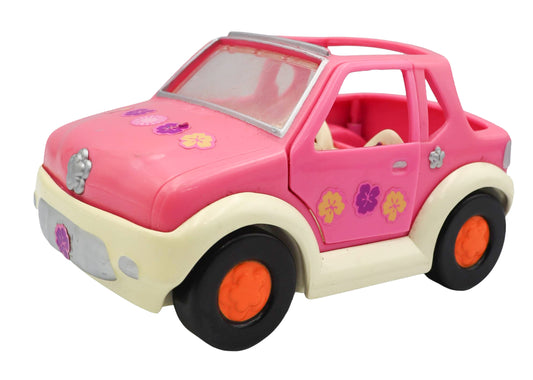 2001 Polly Pocket Pink Jeep Car