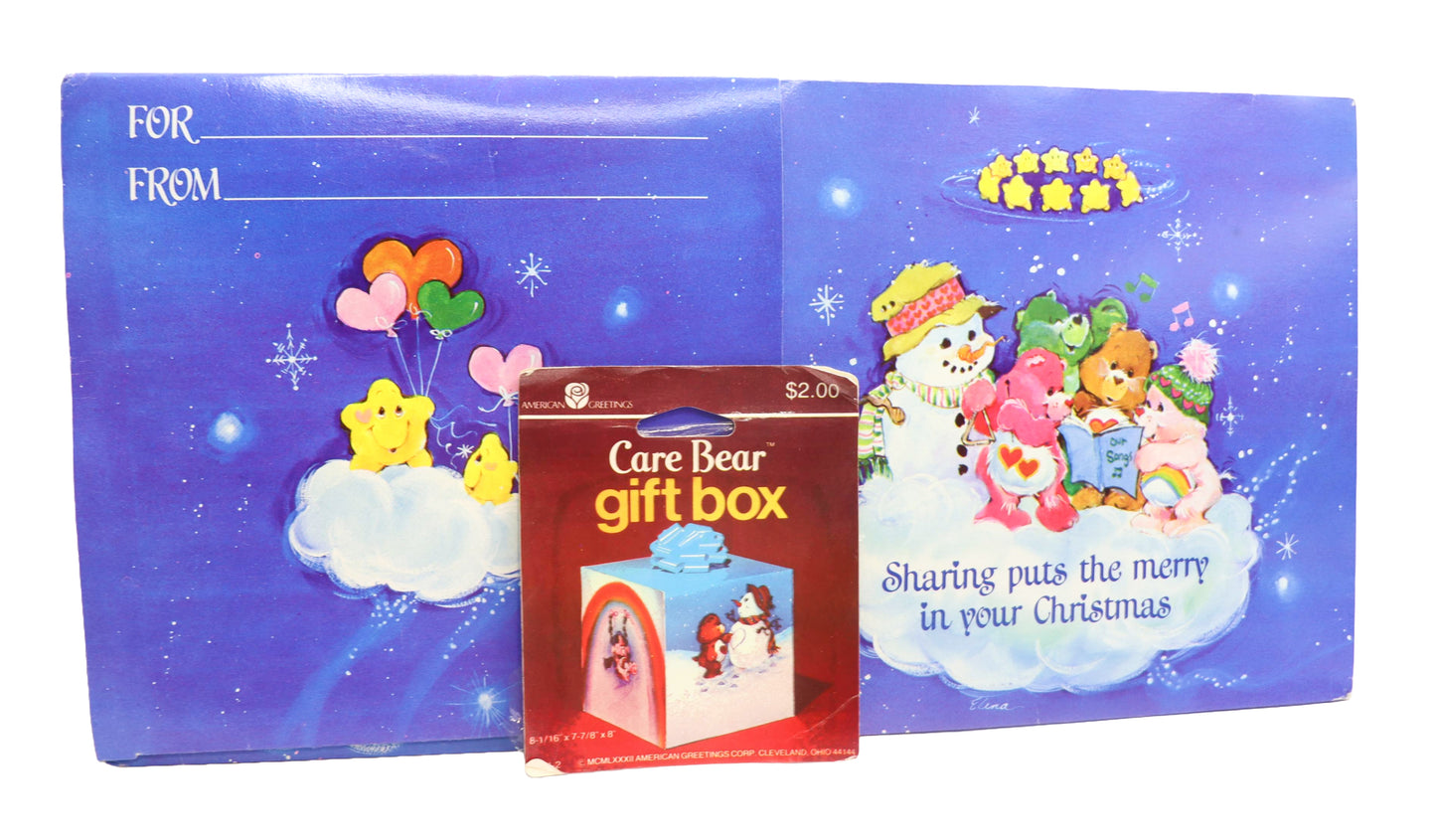 1983 Care Bear Gift Box