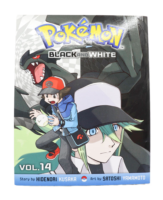 Pokemon Black and White Vol. 14 Manga book