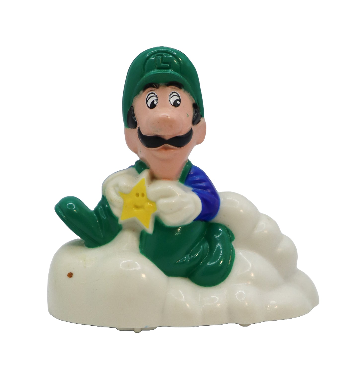 1989 McDonald's Super Mario Bros Luigi Toy