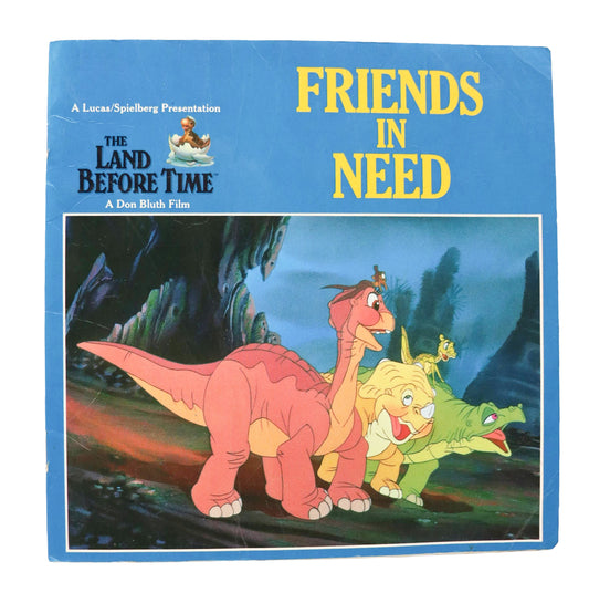 1980s The Land Before Time Friends In Need Book