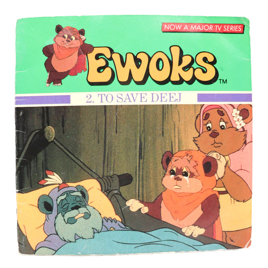 1987 Star Wars Ewoks 2. To Save Deej Book