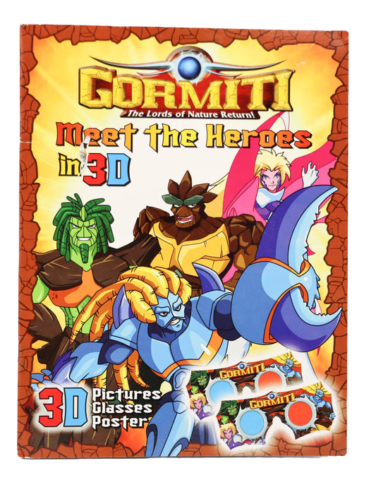 Gormiti Meet The Heroes In 3D Book