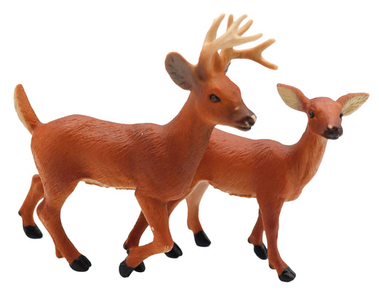 1998 Safari Deer Doe And Stag