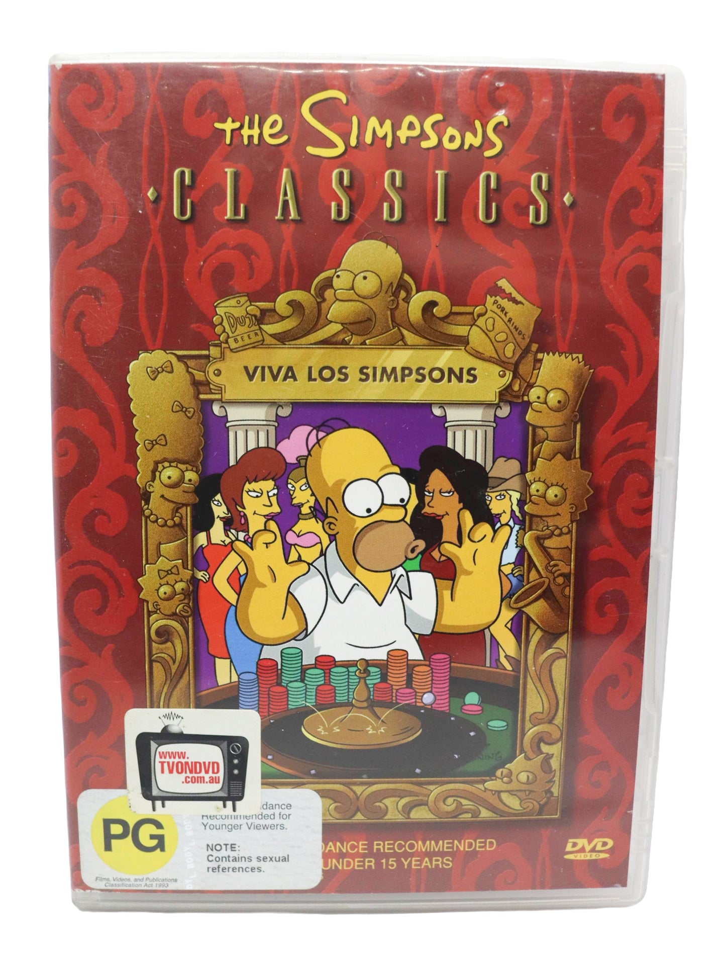 2004 The Simpsons Classics Viva Los Simpsons DVD