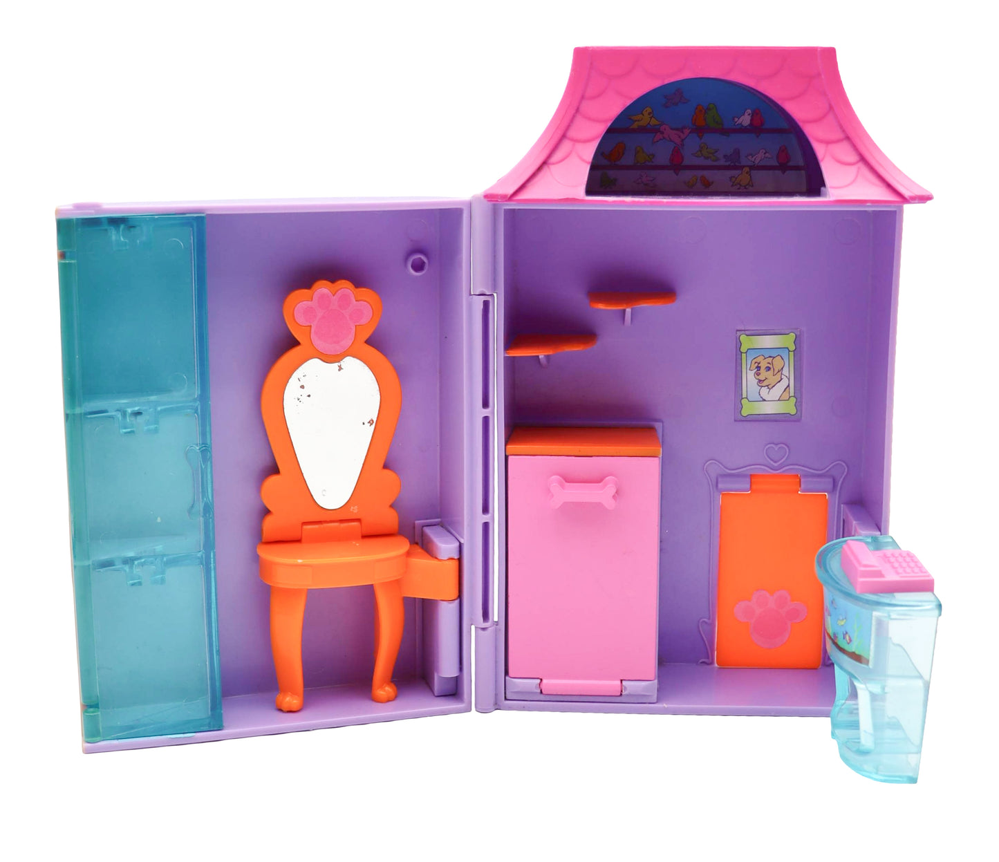2001 Polly Pocket Happenin' Pet Salon