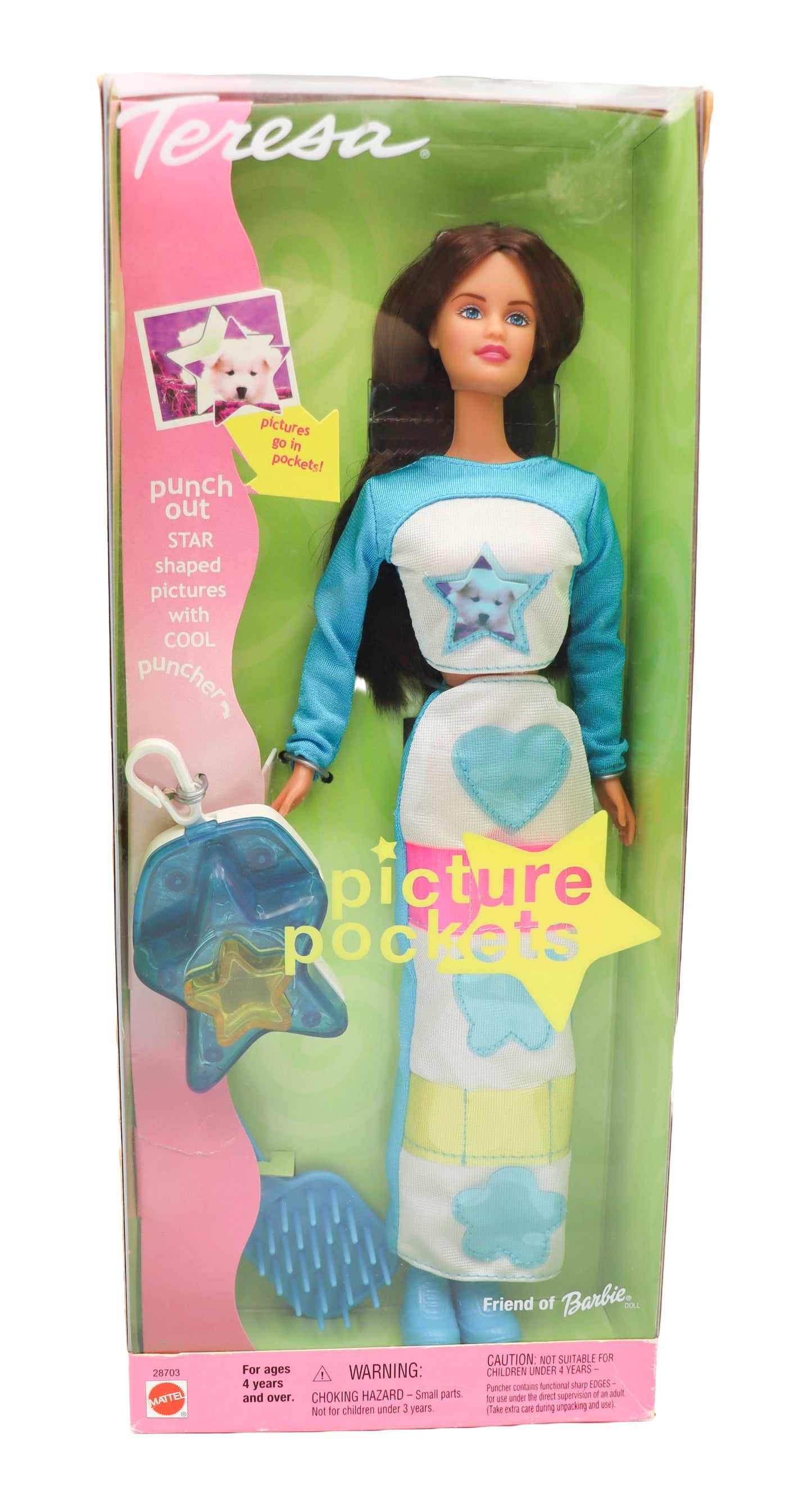 2000 Mattel Barbie Picture Pockets Teresa