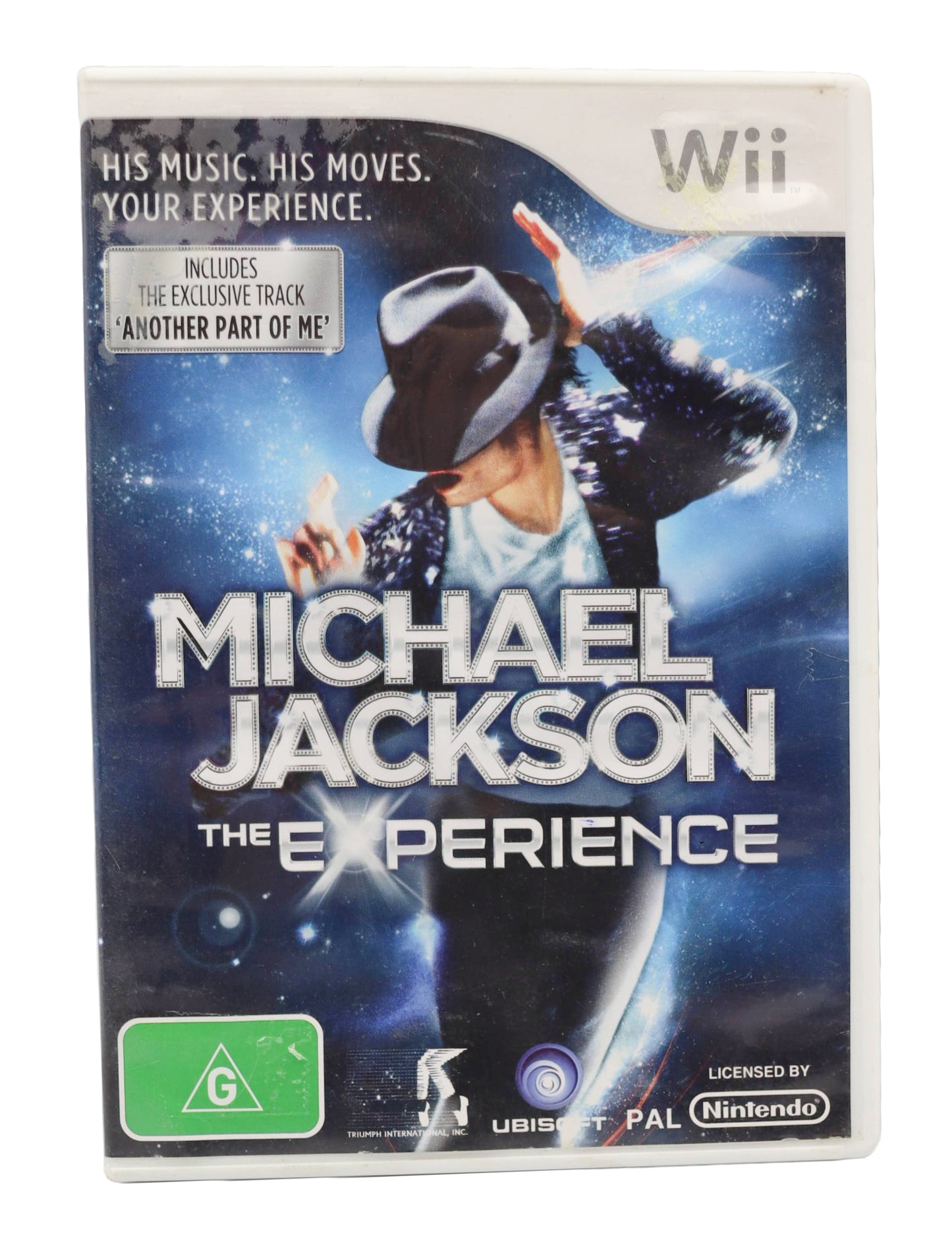 Nintendo Wii Micheal Jackson The Experience