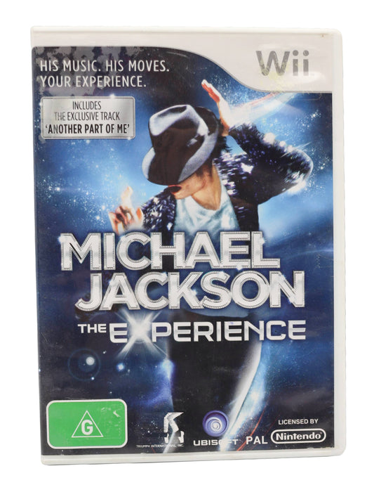 Nintendo Wii Micheal Jackson The Experience