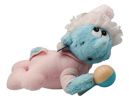 1980s Applause Baby Smurf With Rattle