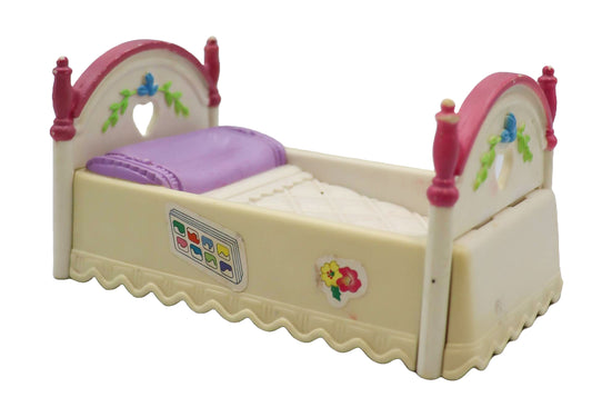 1999 Fisher Price Loving Families Girls Bouncy Bed