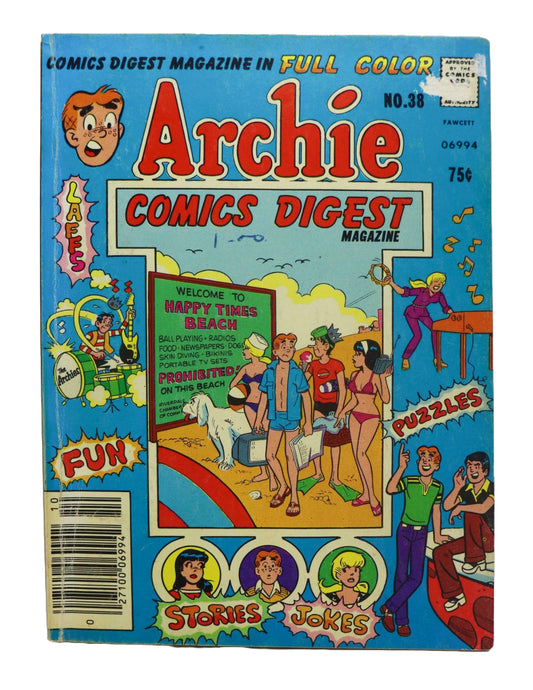 1980s Archie Comics Digest No. 38 Comic Book