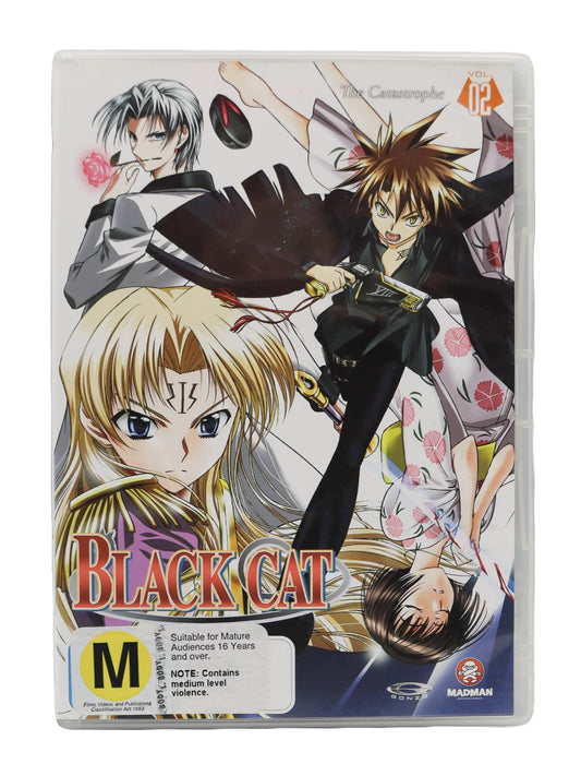 Black Cat The Catastrophe Volume 02 Anime DVD