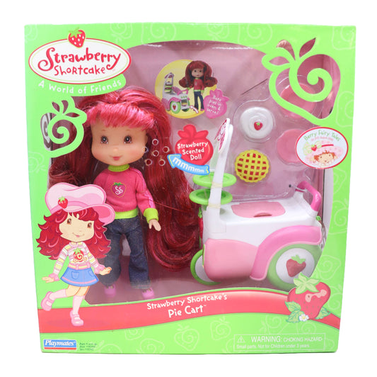 2006 Playmates Strawberry Shortcake A World Of Friends Strawberry Shortcake's Pie Cart