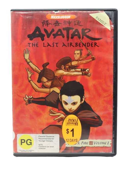 Avatar The Last Air Bender Book 3: Fire Volume 1 DVD