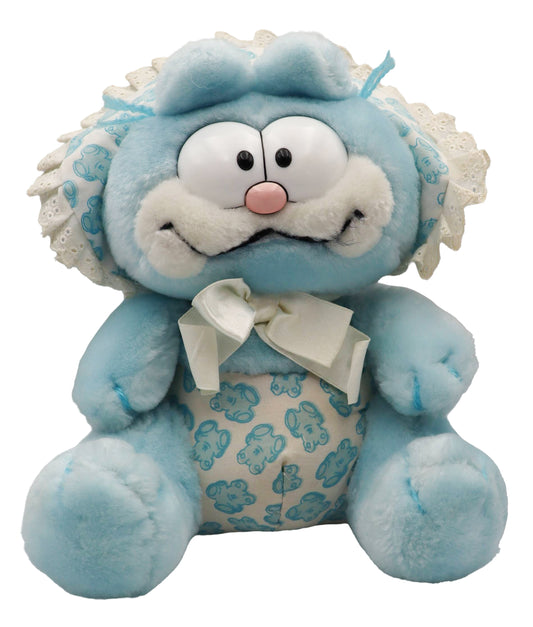 1978 Dakin Blue Baby Garfield Plush