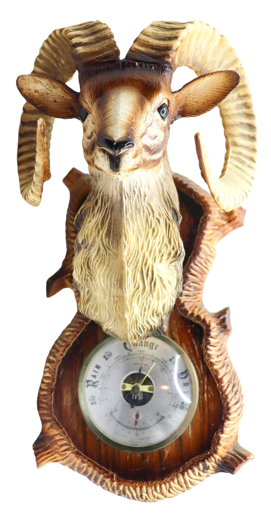 1970s ERREF Ram's head Barometer