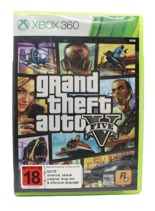 Xbox 360 Grand Theft Auto V 5