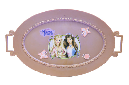 Vintage Mattel Barbie Princess And The Pauper Serving Tray