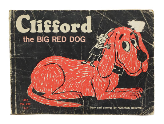 Vintage Clifford The Big Red Dog Book