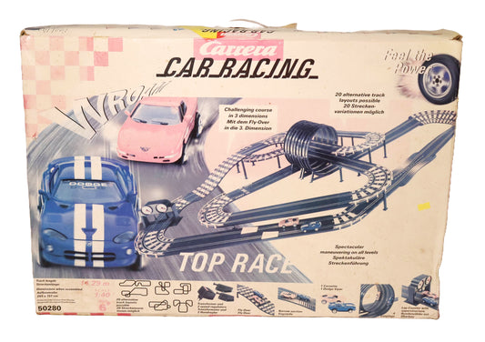 Carrera Car Racing Slot Car Set 1:40 Scale Model No. 50280