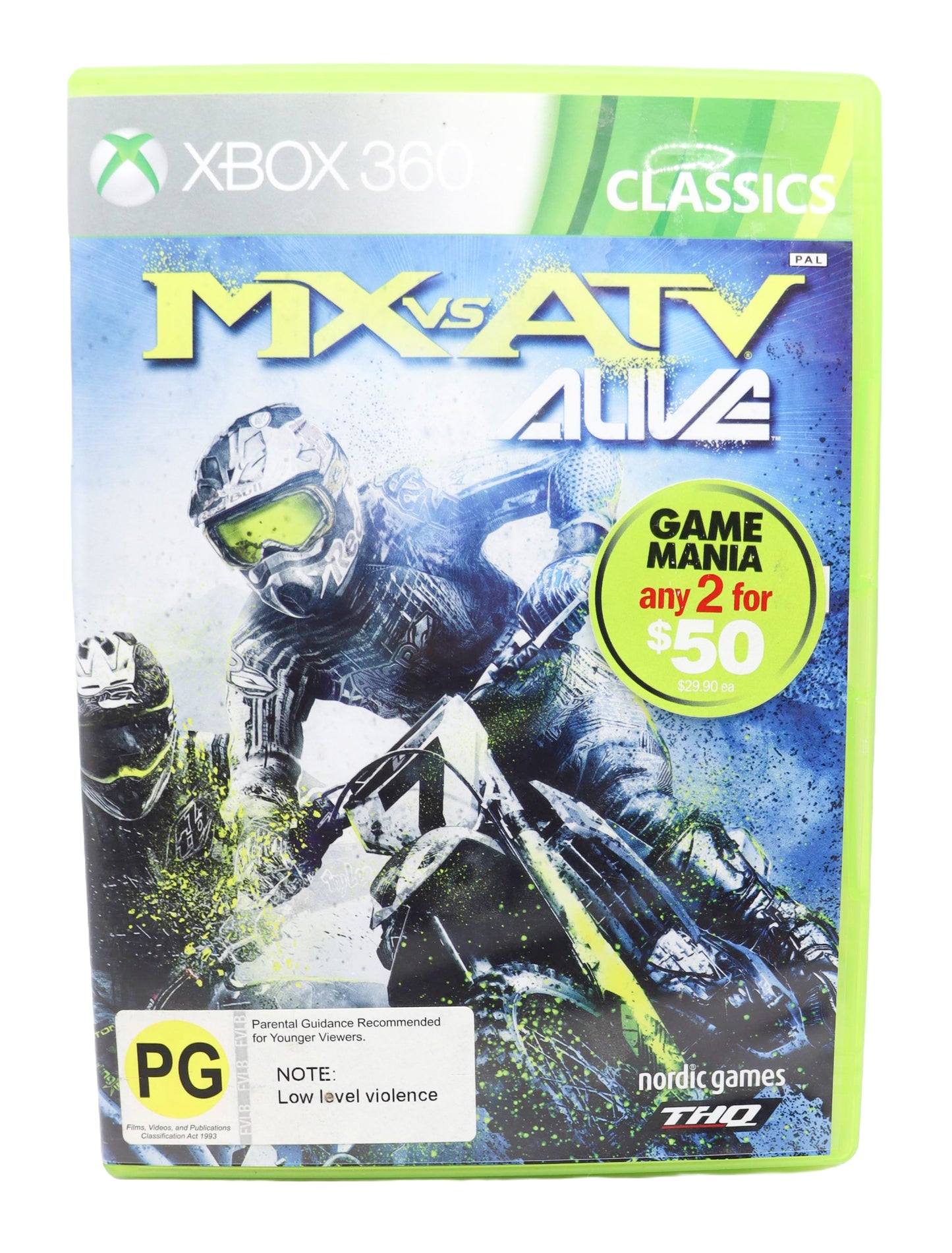 Xbox 360 MX VS ATV Alive