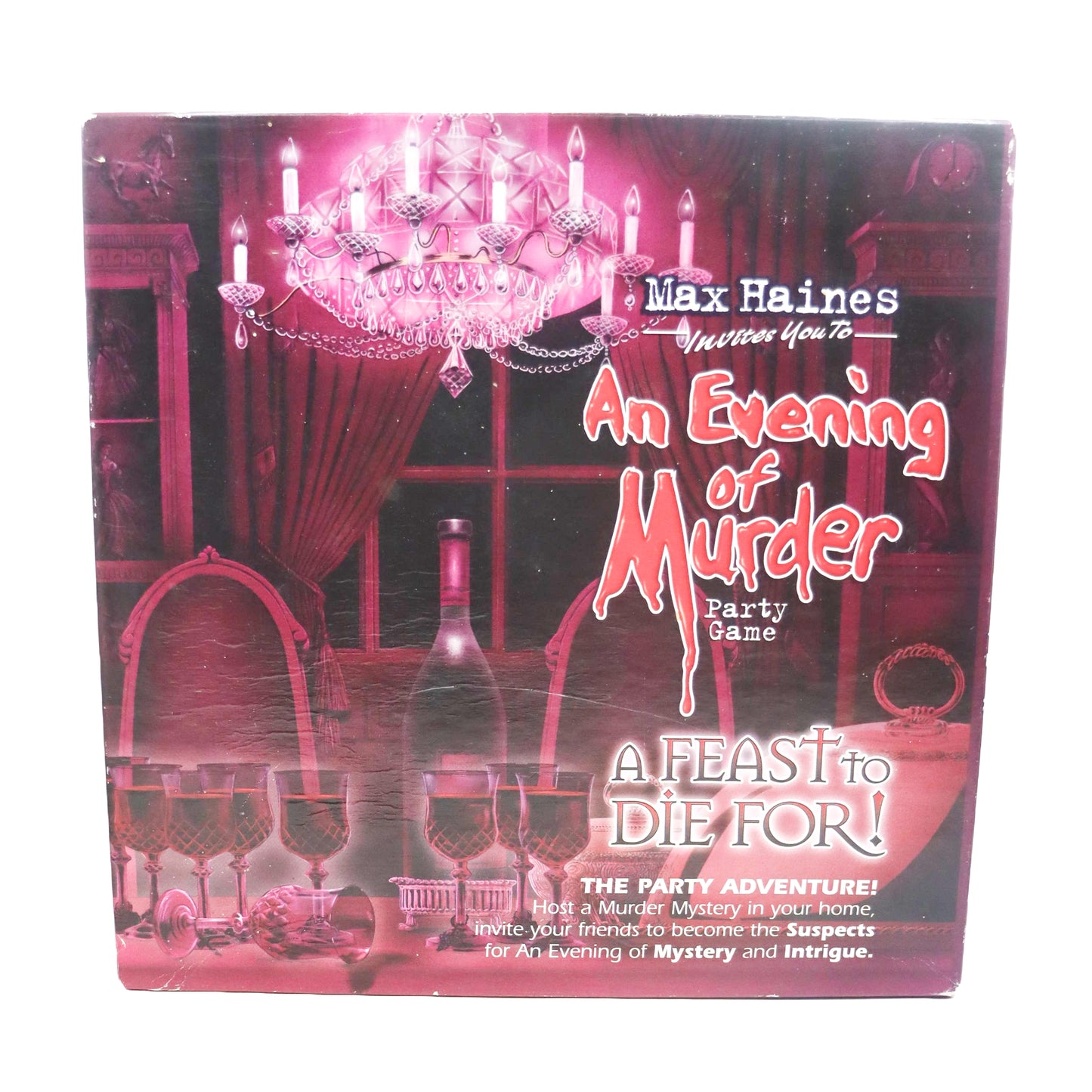 Max Haines Invites You To An Evening Of Murder Boardgame