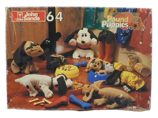 Vintage Pound Puppies Puzzle