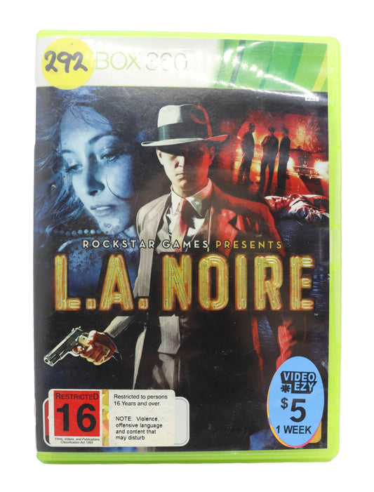 Xbox 360 L.A Noire