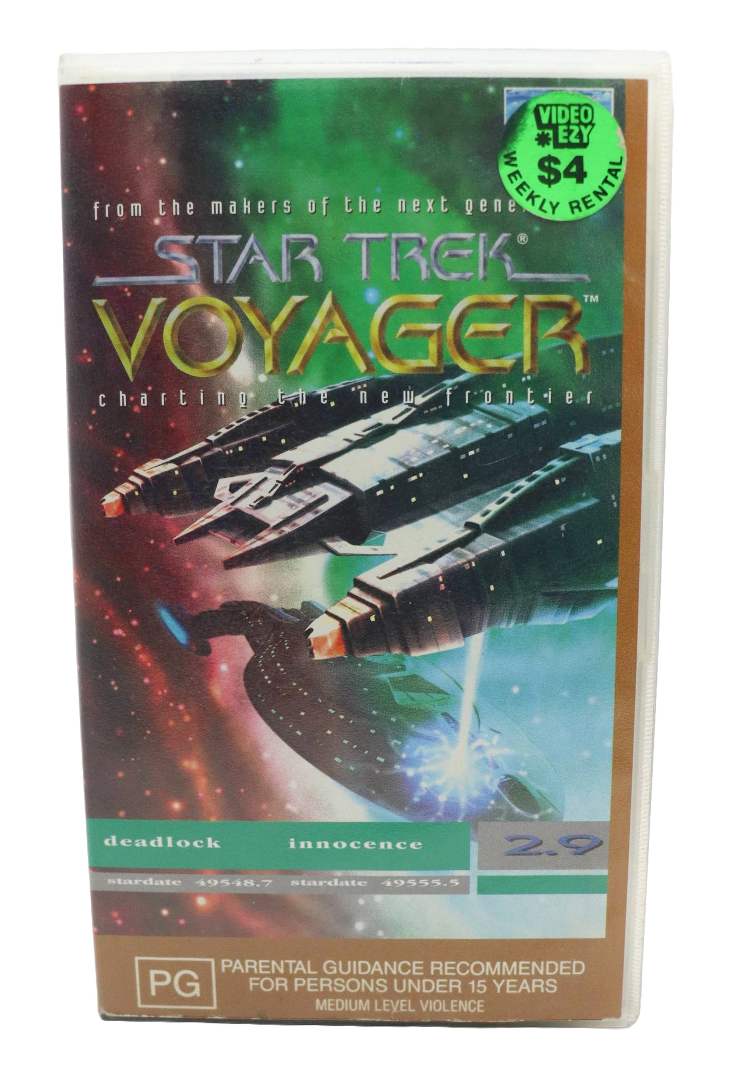Star Trek Voyager 2.9 VHS