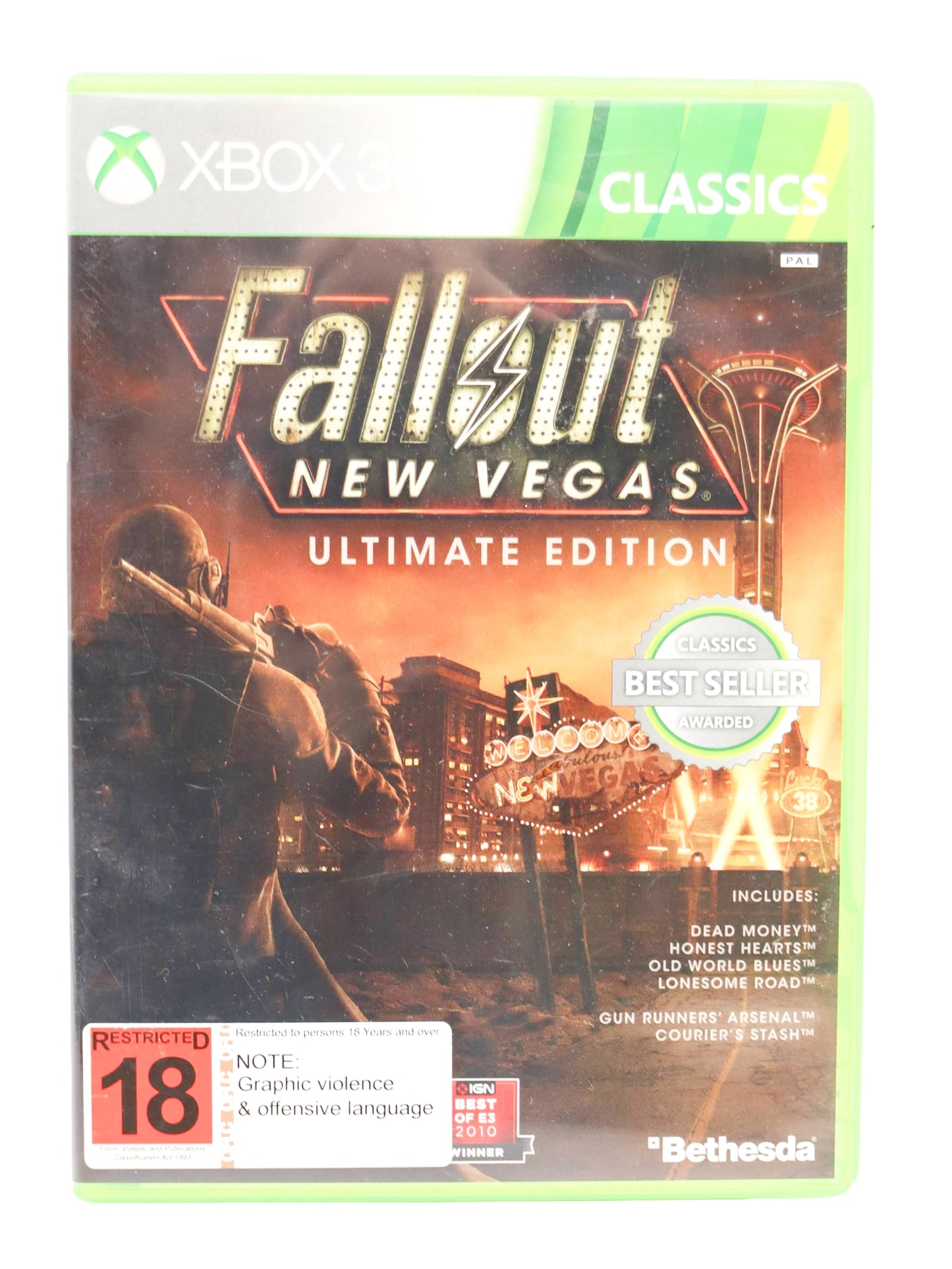 Xbox 360 Fallout New Vegas Ultimate Edition