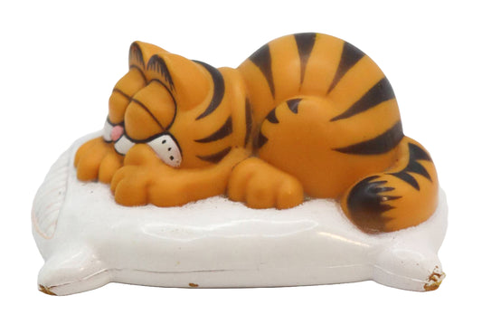 1981 Garfield On Pillow PVC Figure