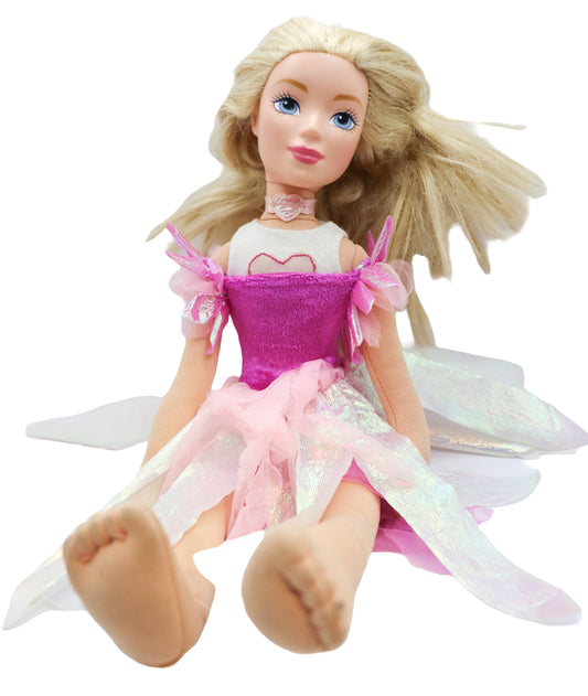 2004 Mattel Barbie And Me Fairytopia Soft Bodied Doll