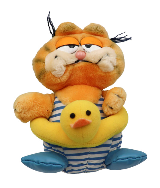 1980s Garfield Swimming Plush
