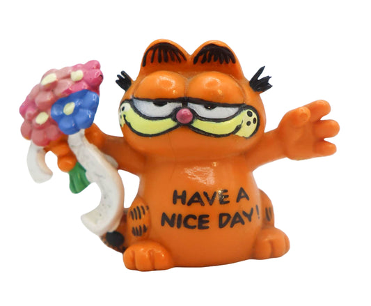 1981 Garfield Have A Nice Day PVC Figure