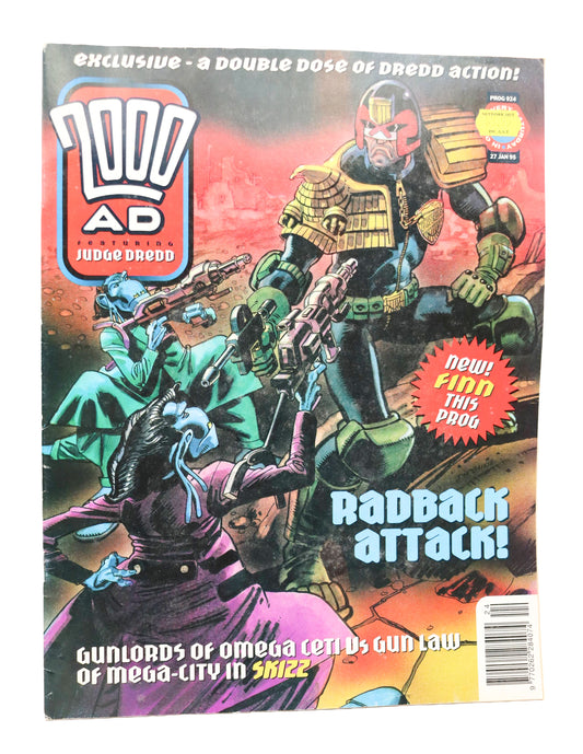 2000 AD Prog #924 27 Jan 95 Magazine Book