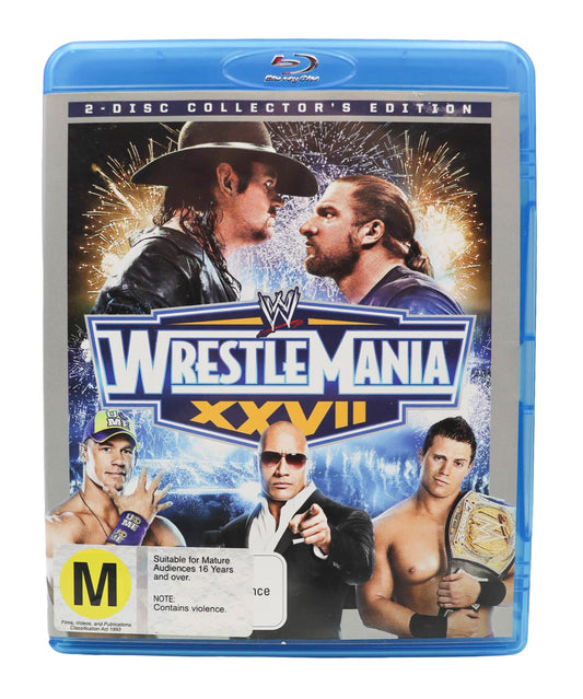 WWE WrestleMania XXVII Blu-ray DVD