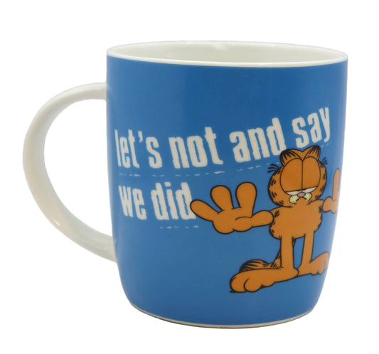Garfield Let's Not And Say We Did Mug