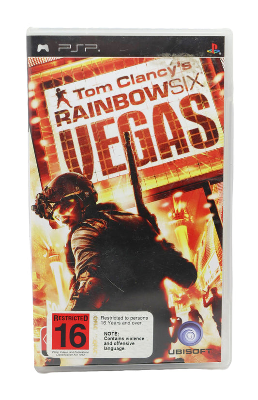 PlayStation Portable PSP Tom Clancy's Rainbow Six Vegas