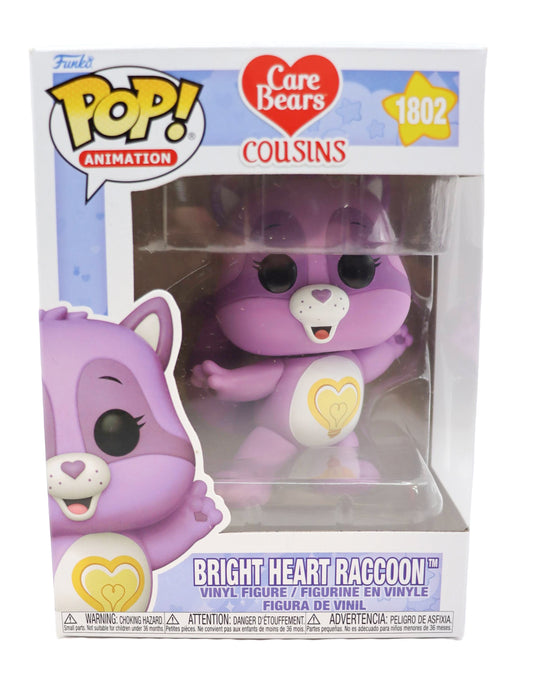 Funko Pop! Vinyl Care Bears Cousins Bright Heart Raccoon #1802