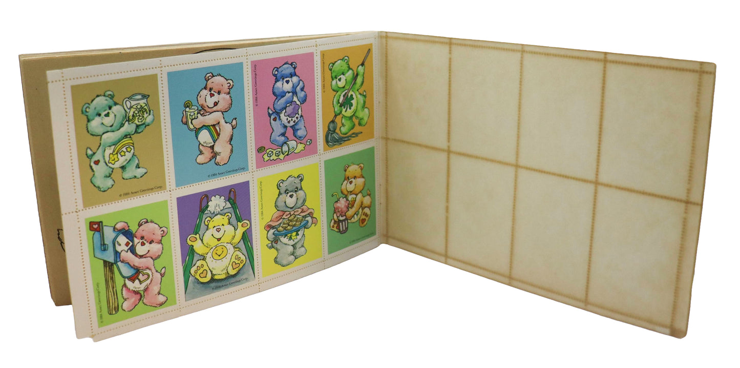 1980s Care Bears Caring And Sharing Care Bear Sticker Book