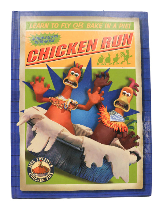 2000 Learn To Fly Or Bake In A Pie! Chicken Run Action Packed StoryBook