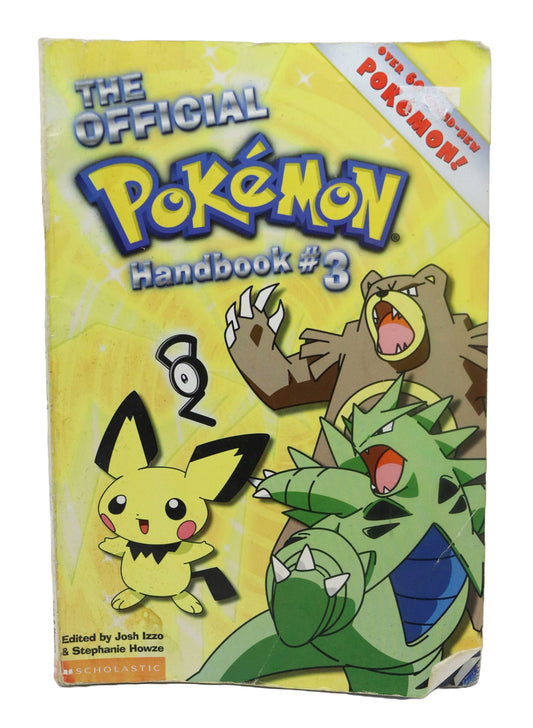 Pokemon The Official Pokemon Hand Book #3