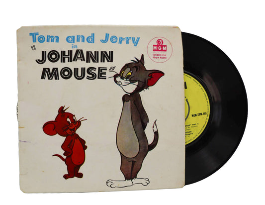 1960 MGM Tom And Jerry In "Johann Mouse" Vinyl Record