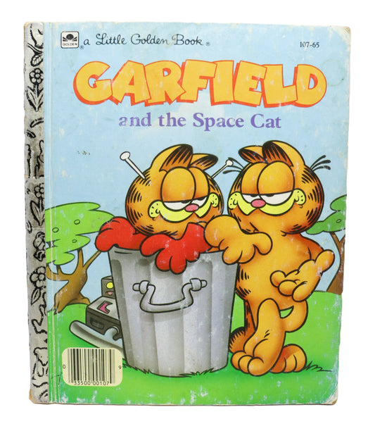 A Little Golden Book Garfield And The Space Cat