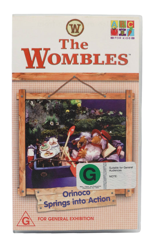 The Wombles Orinoco Springs Into Action VHS