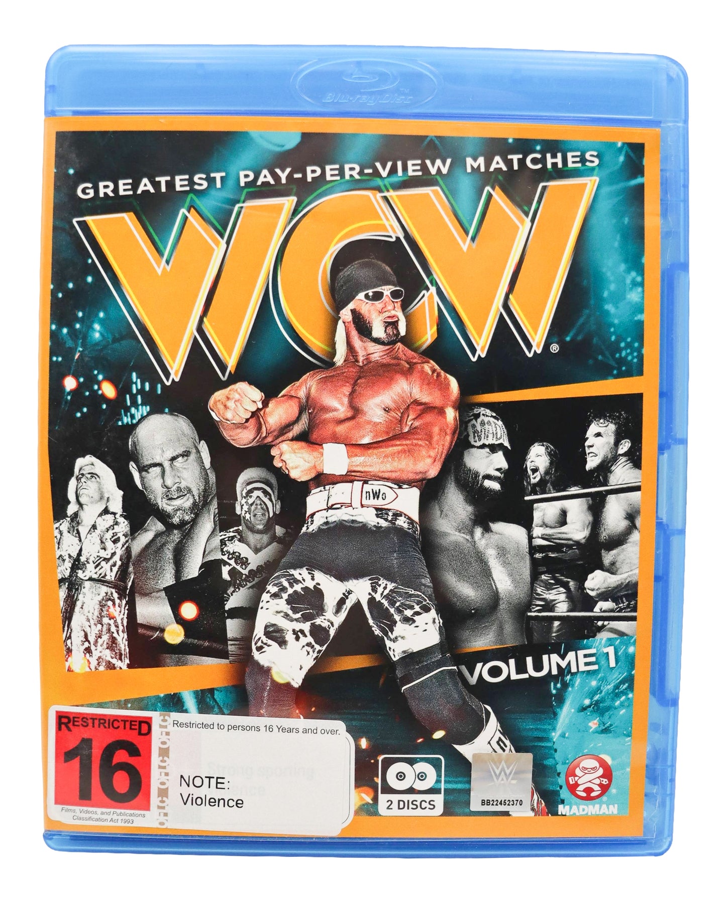 WCW Greatest Pay-Per-View Matches Blu-ray DVD