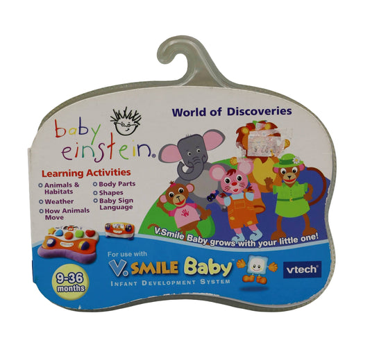 V. Smile Baby, Baby Einstein World Of Discoveries Learning Activities