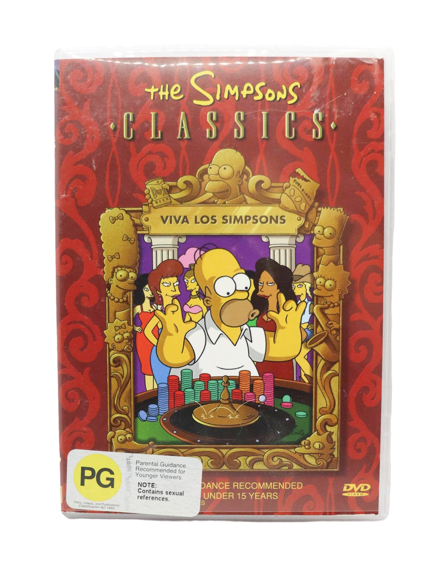 2004 The Simpsons Classics Viva Los Simpsons DVD