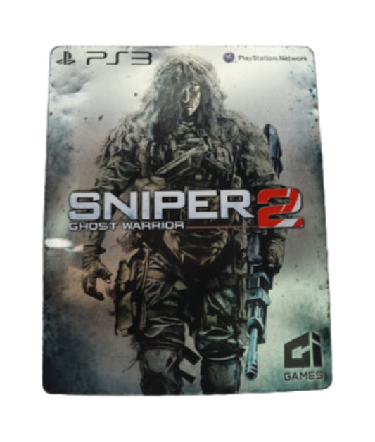 Playstation 3 Sniper 2 Ghost Warrior steel book